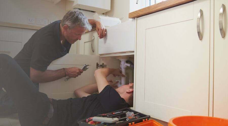 Professional burst pipe repair services in Clay Center, KS